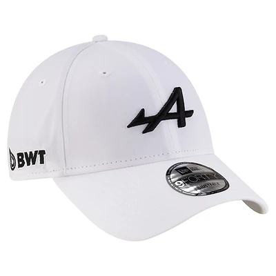 Men's New Era  White Alpine Essential 9FORTY Adjustable Hat