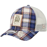 Men's New Era Isack Hadjar Blue VCARB 2025 USA Grand Prix Special 9FORTY M-Crown Adjustable Hat