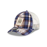 Men's New Era Isack Hadjar Blue VCARB 2025 USA Grand Prix Special 9FORTY M-Crown Adjustable Hat