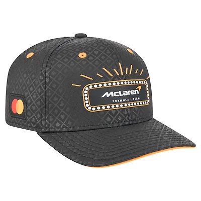 Men's New Era  Black McLaren F1 Team 2025 Las Vegas Grand Prix Special 9SEVENTY Adjustable Hat