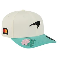Men's New Era Lando Norris Cream McLaren F1 Team 2025 Las Vegas Grand Prix Special 9SEVENTY Adjustable Hat