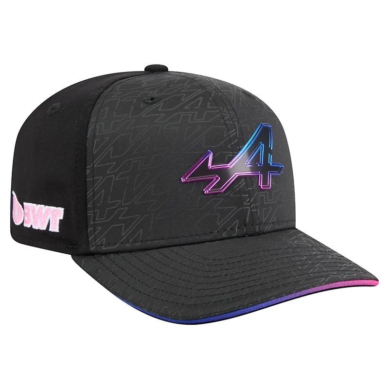 Men's New Era  Black Alpine 2025 Las Vegas Grand Prix Special 9SEVENTY Adjustable Hat