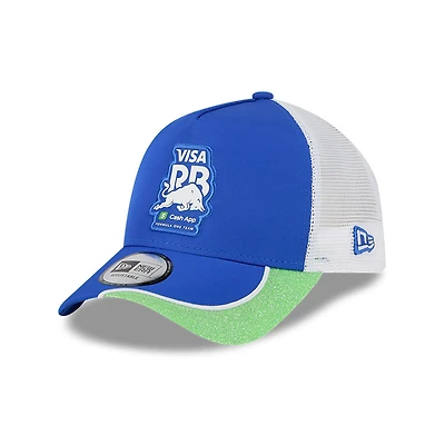 Men's New Era Blue VCARB 2025 Las Vegas Grand Prix Special Glitter Trucker Adjustable Hat