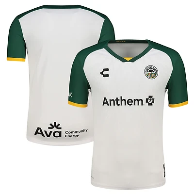 Men's Charly White Oakland Roots SC 2025 Away Authentic Jersey