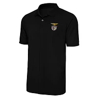 Men's Antigua  Black Benfica Derive Polo