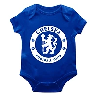 Infant Vive La Fete Blue Chelsea Color Badge Bodysuit