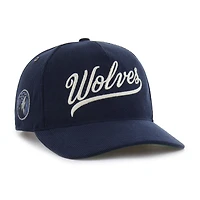 Men's '47 Navy Minnesota Timberwolves Golden Age Relaxed Corduroy Hitch Adjustable Hat