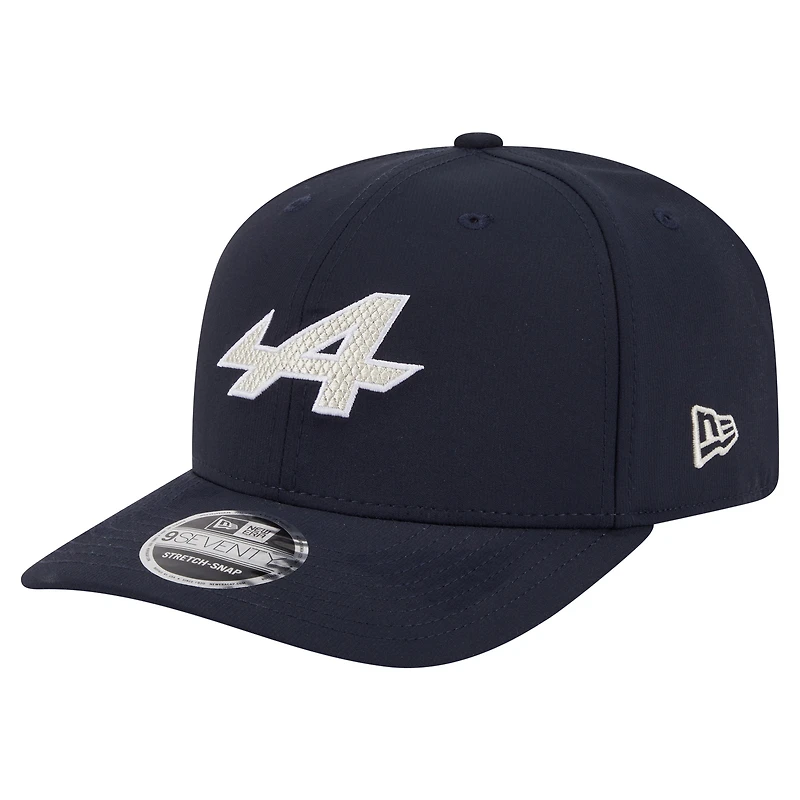 Men's New Era  Navy Alpine 9SEVENTY Stretch-Snap Adjustable Hat