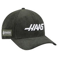 Men's New Era  Green Haas F1 Team Corduroy 9FORTY Adjustable Hat