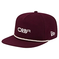 Men's New Era Burgundy Red Bull Racing Wool Rope 19TWENTY Snapback Hat