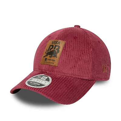 Men's New Era  Burgundy VCARB Corduroy 9FORTY Adjustable Hat