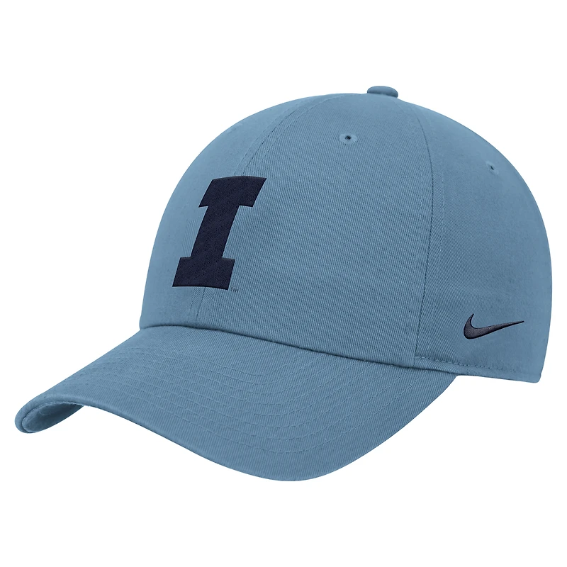 Men's Nike Blue Illinois Fighting Illini Club Adjustable Hat