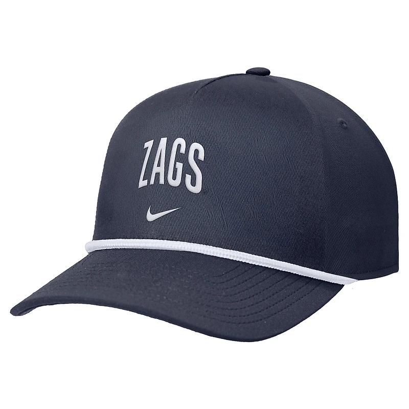 Men's Nike Navy Gonzaga Bulldogs Rise Adjustable Hat