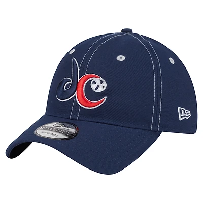 Unisex New Era Navy Washington Mystics Core Alt Logo 9TWENTY Adjustable Hat