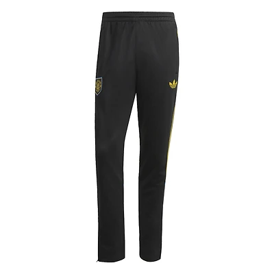 Men's adidas Black Manchester United Lifestyler Track Pants