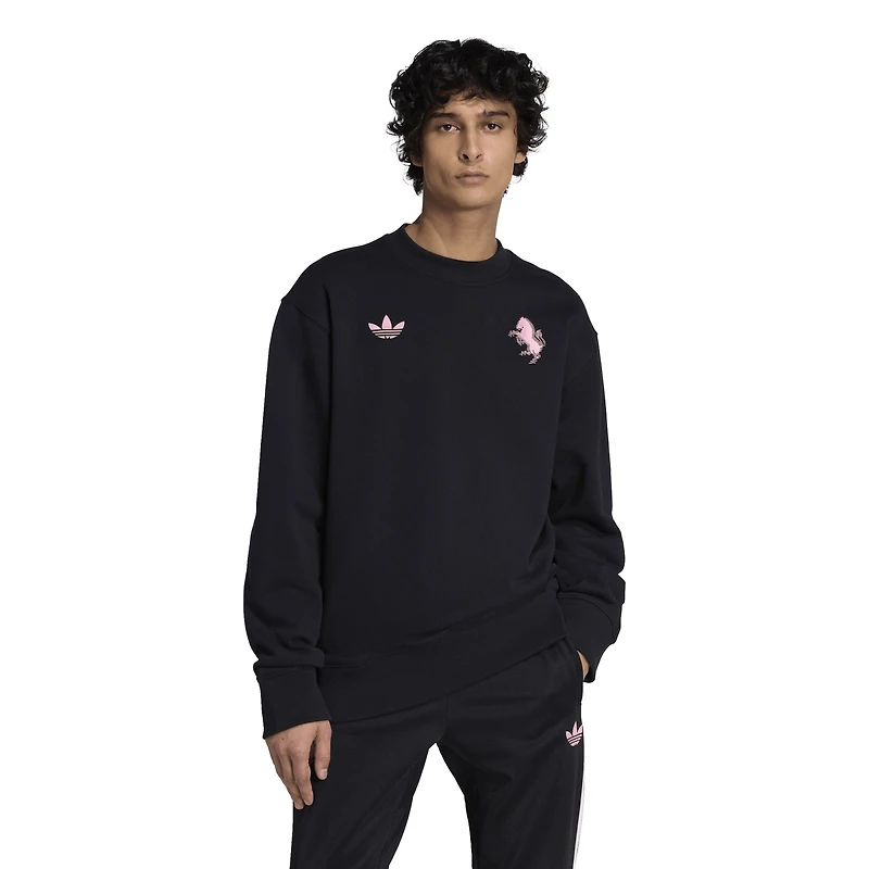 Men's adidas Black Juventus Lifestyler Sweatshirt