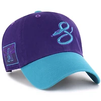 Men's '47  Purple Arizona Diamondbacks City Connect Clean Up Adjustable Hat