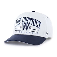 Men's '47  White Washington Nationals City Connect Roscoe Hitch Adjustable Hat