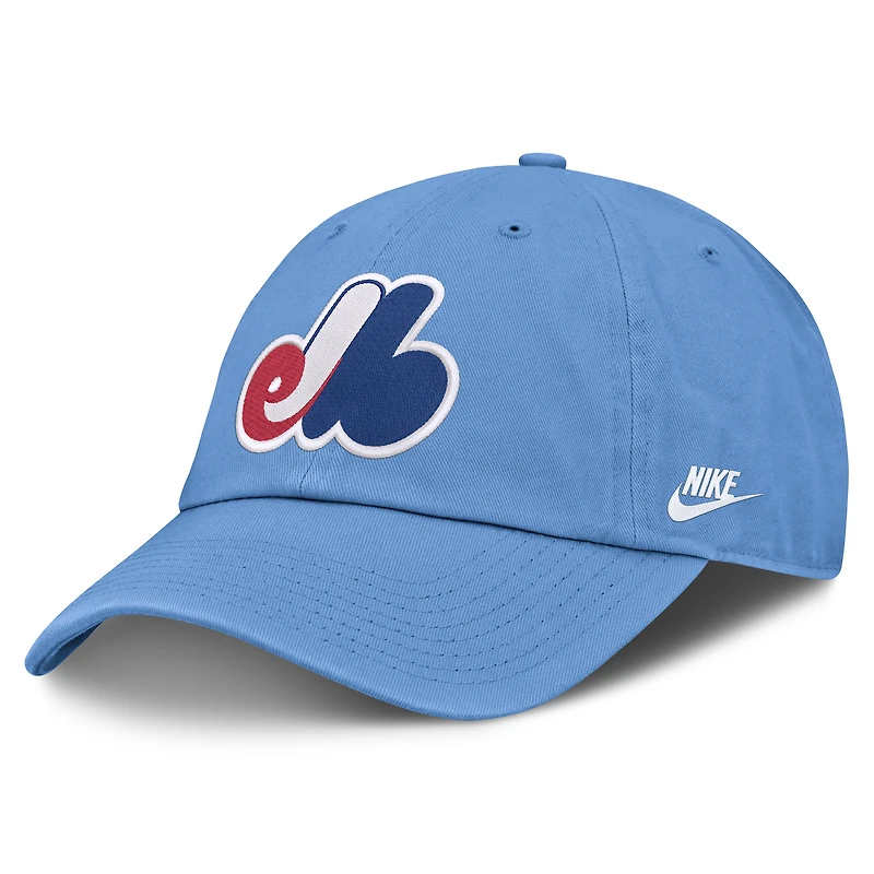 Men's Nike Light Blue Montreal Expos Cooperstown Collection Club Adjustable Hat