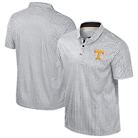 Men's Colosseum Black Tennessee Volunteers Big & Tall Marty Rival Polo