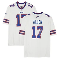 Josh Allen Buffalo Bills Autographed Nike White Game Jersey