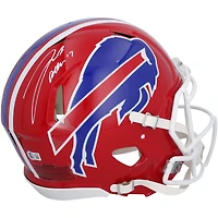 Josh Allen Buffalo Bills Autographed Riddell 1987-2001 Throwback Speed Authentic Helmet