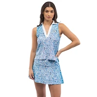 Women's Smith & Quinn  Carolina Blue/White North Tar Heels Tailgate Reese Skort