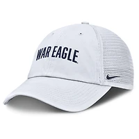 Men's Nike White Auburn Tigers Club Campus Trucker Adjustable Hat