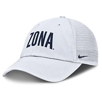 Men's Nike White Arizona Wildcats Club Campus Trucker Adjustable Hat