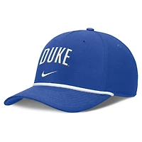 Men's Nike Royal Duke Blue Devils Rise Campus Adjustable Hat