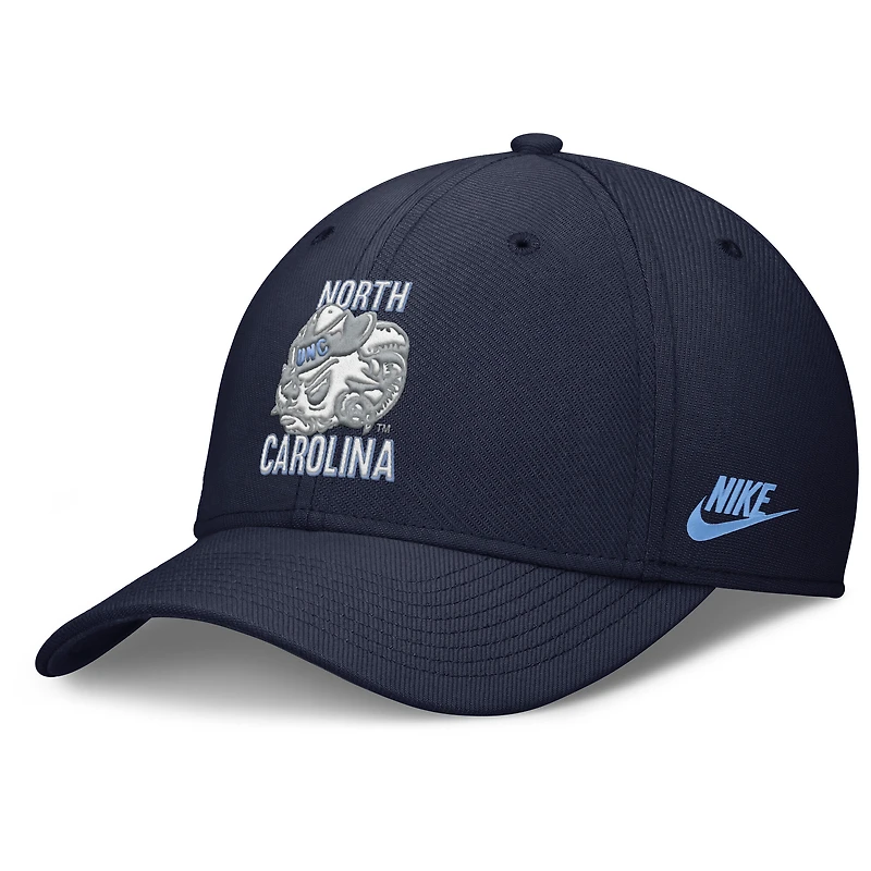 Men's Nike Navy North Carolina Tar Heels Rise Academic Dri-FIT Flex Hat