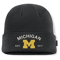Men's Jordan Brand Black Michigan Wolverines 2025 Military Appreciation Cuffed Knit Hat