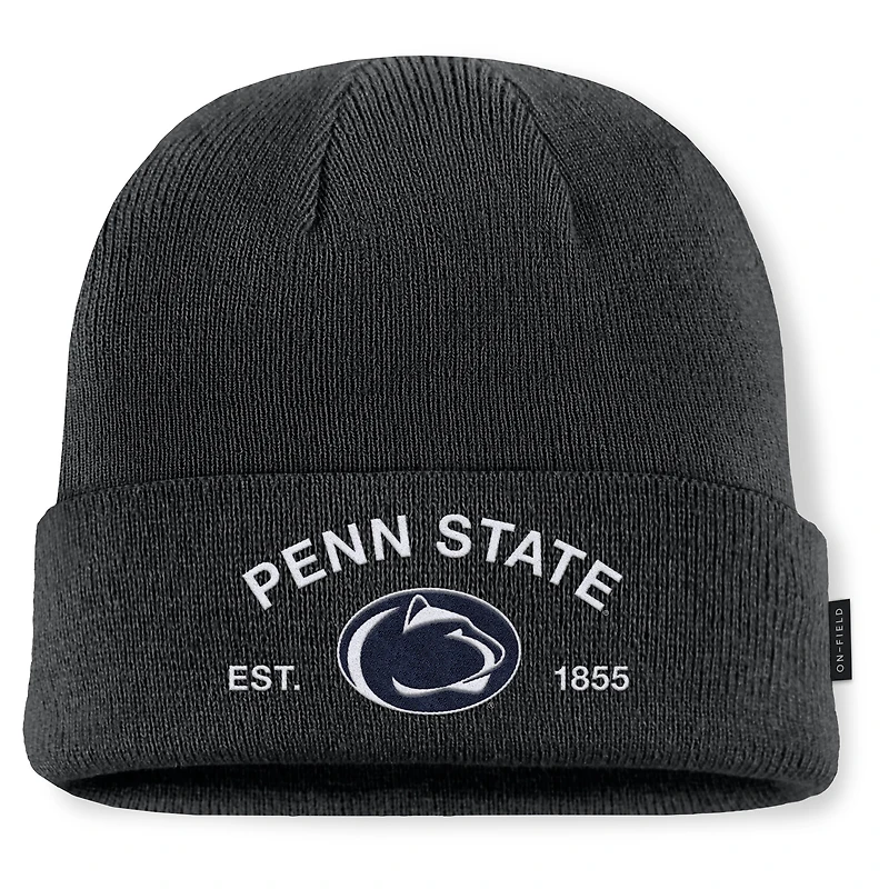 Men's Nike Black Penn State Nittany Lions 2025 Military Appreciation Cuffed Knit Hat