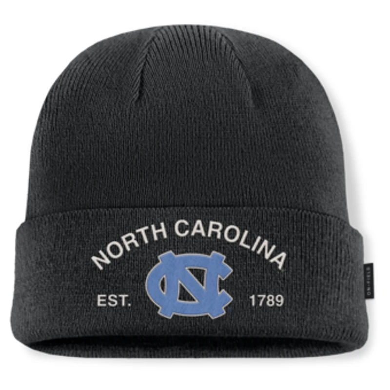 Men's Jordan Brand Black North Carolina Tar Heels 2025 Military Appreciation Cuffed Knit Hat