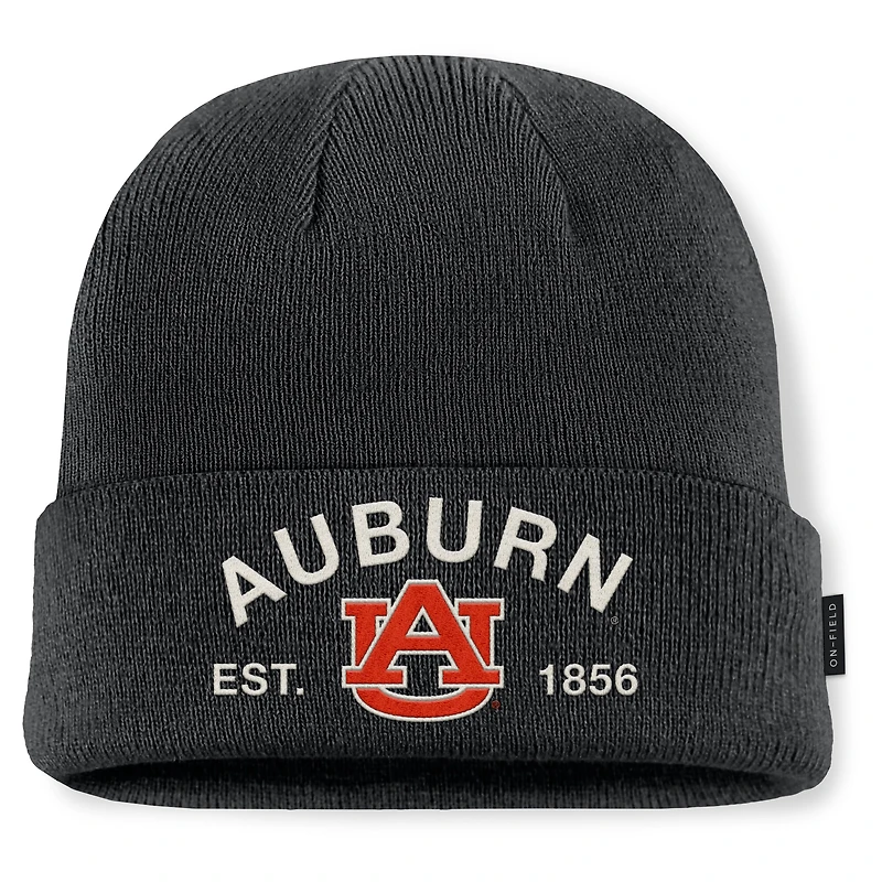 Men's Nike Black Auburn Tigers 2025 Military Appreciation Cuffed Knit Hat