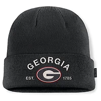 Men's Nike Black Georgia Bulldogs 2025 Military Appreciation Cuffed Knit Hat
