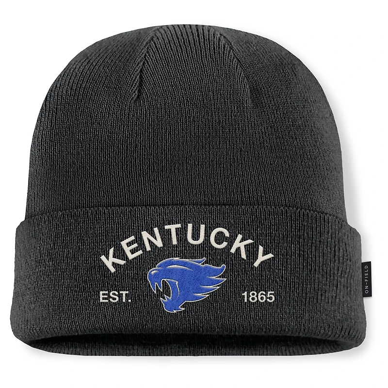 Men's Nike Black Kentucky Wildcats 2025 Military Appreciation Cuffed Knit Hat