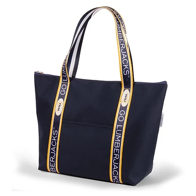 Northern Arizona Lumberjacks The Sophie Tote with Logoed Straps