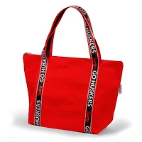 Nebraska Huskers The Sophie Tote with Logoed Straps
