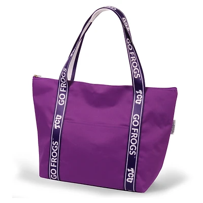 TCU Horned Frogs The Sophie Tote with Logoed Straps