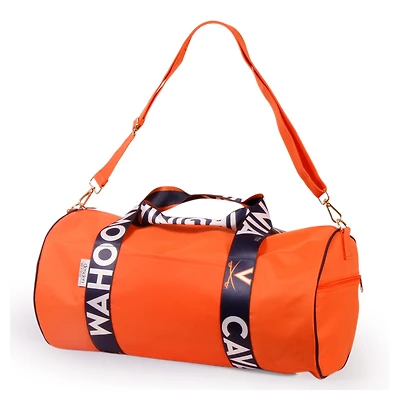 Virginia Cavaliers Round Duffel with Logoed Straps
