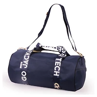 Georgia Tech Yellow Jackets Round Duffel with Logoed Straps