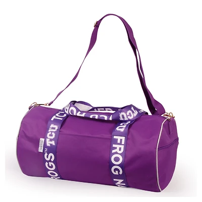 TCU Horned Frogs Round Duffel with Logoed Straps