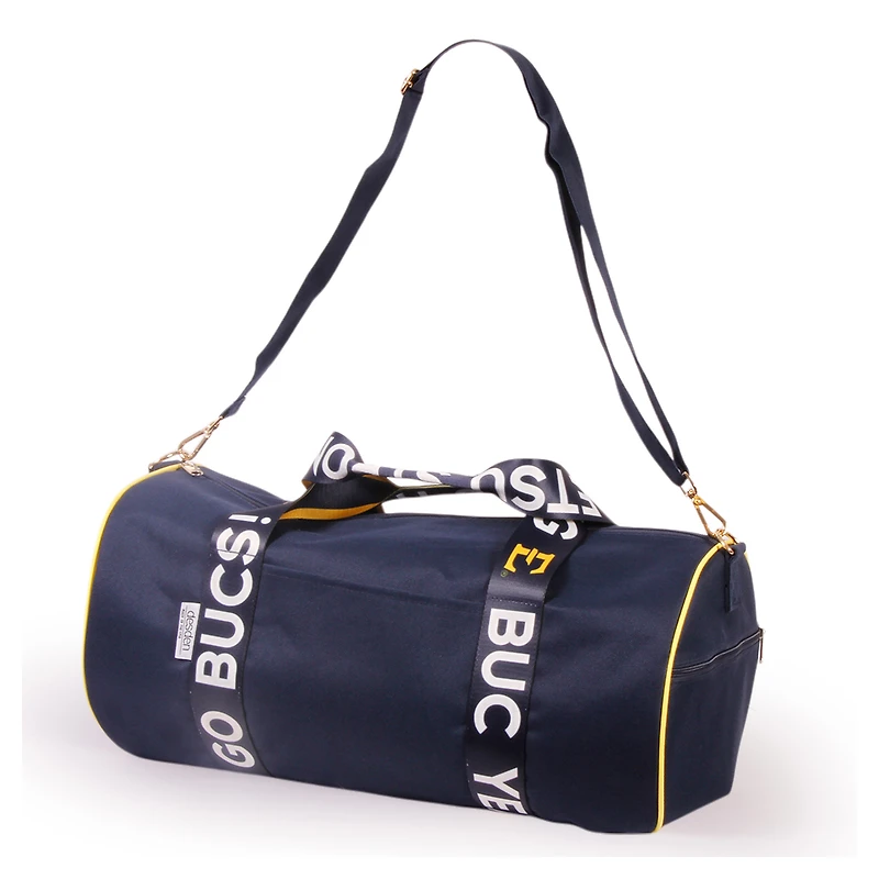 ETSU Buccaneers Round Duffel with Logoed Straps