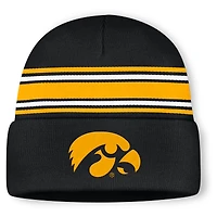 Men's Nike Black Iowa Hawkeyes Utility Campus Cuffed Knit Hat