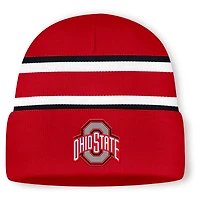 Men's Nike Scarlet Ohio State Buckeyes Utility Campus Cuffed Knit Hat