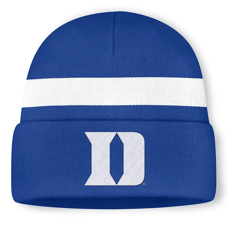 Men's Nike Royal Duke Blue Devils Utility Campus Cuffed Knit Hat
