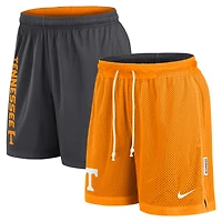 Men's Nike Tennessee Orange/Anthracite Tennessee Volunteers Courtside Standard Issue Dri-FIT Reversible Shorts