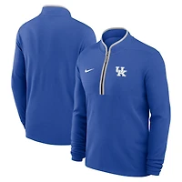 Men's Nike Royal Kentucky Wildcats Courtside Victory Dri-FIT Half-Zip Pullover