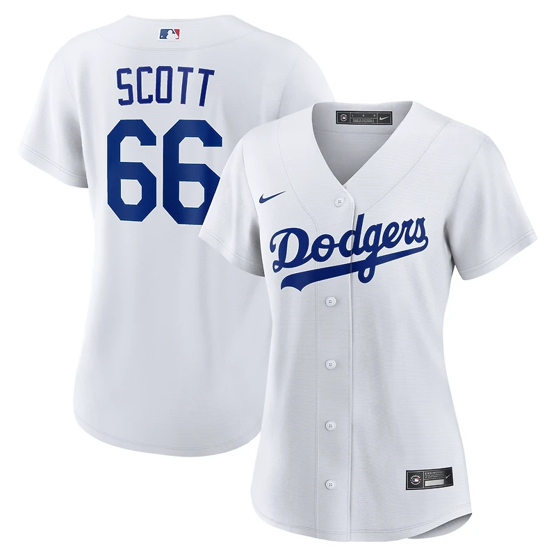 Women's Nike Tanner Scott White Los Angeles Dodgers Home Replica Jersey
